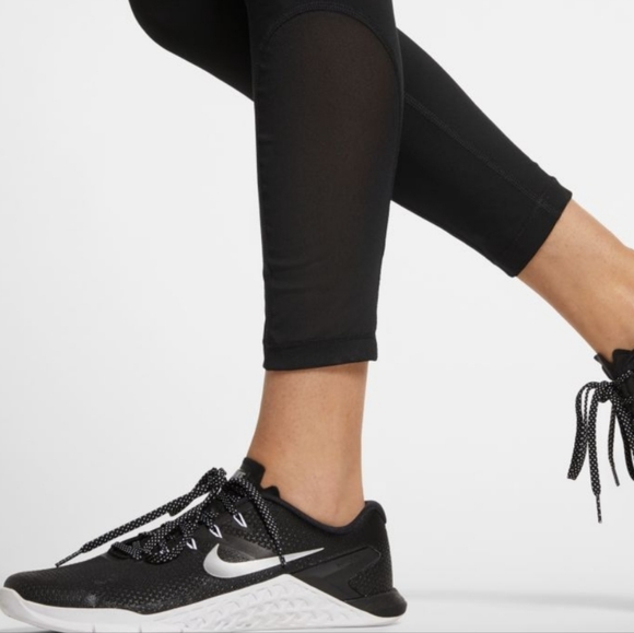 Nike Pro Crop Leggings Size X-Small - Picture 3 of 10